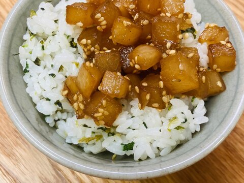 ご飯が進む‼コロコロ大根甘辛ふりかけ